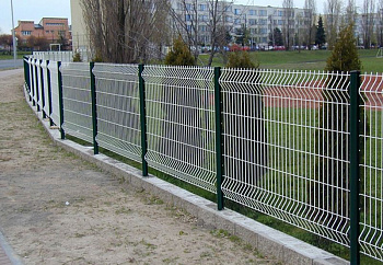 Ограждение 3д сетка высотой 1500 мм